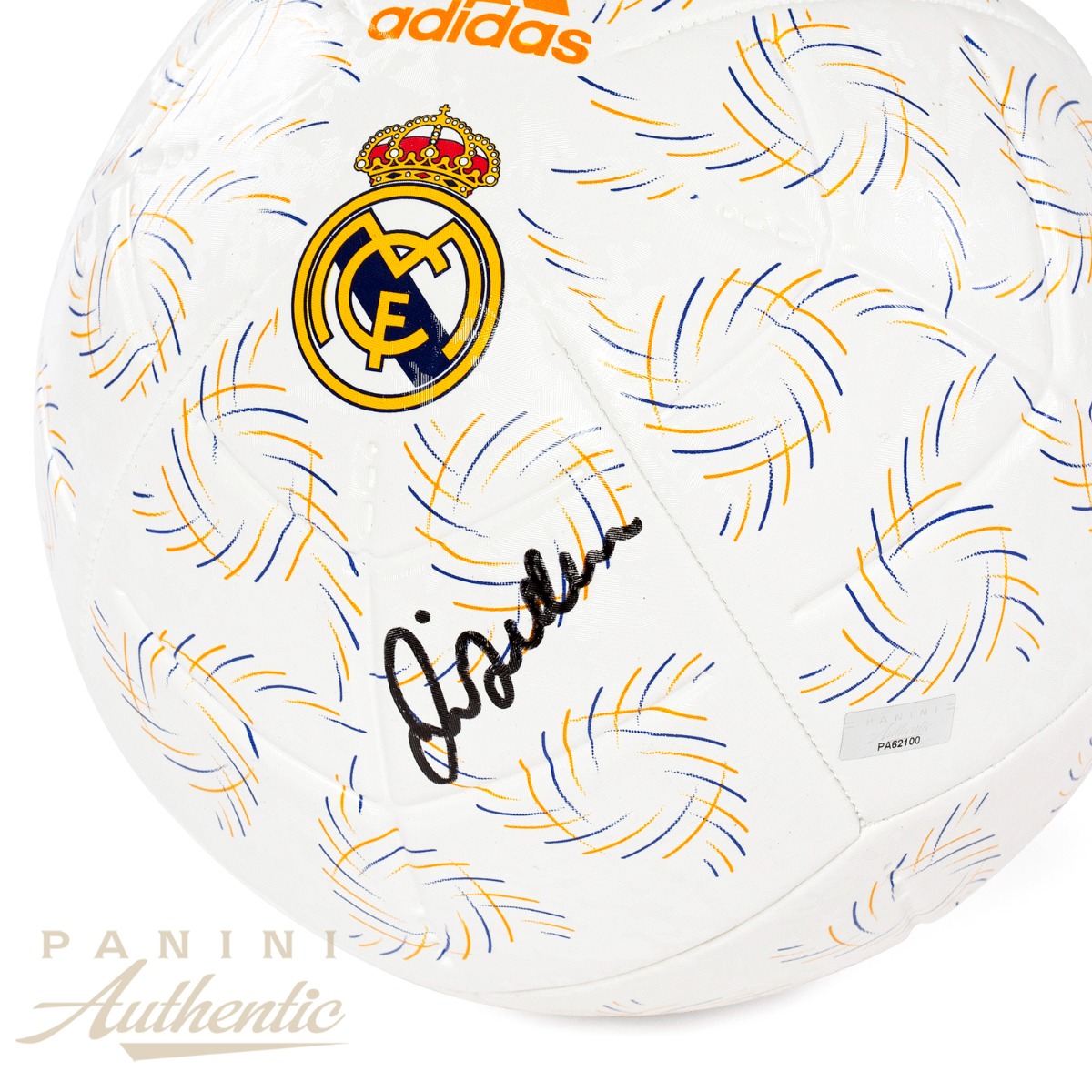 David Beckham Autographed Real Madrid White Adidas Soccer Ball ~Open Edition Item~ - Image 2