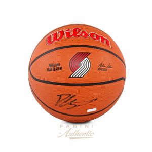 Donovan Clingan Autographed Wilson Portland Trailblazers Team Alliance Replica Basketball ~Open Edition Item~