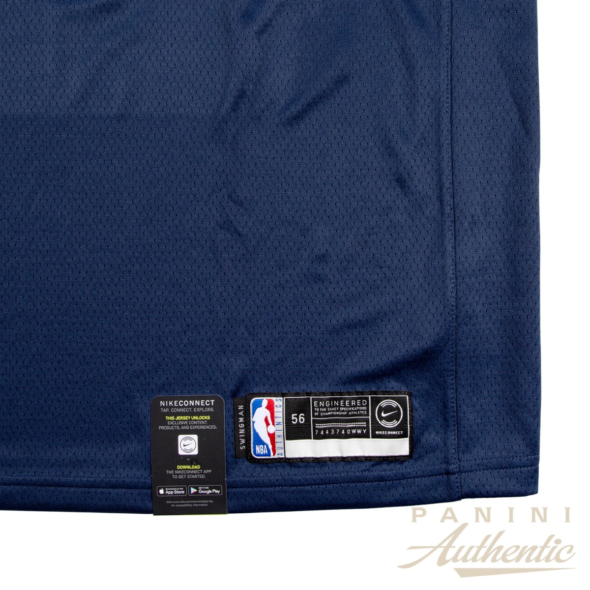 Ja Morant Autographed Memphis Grizzlies Navy Blue Nike Swingman Jersey ~Open Edition Item~ - Image 5