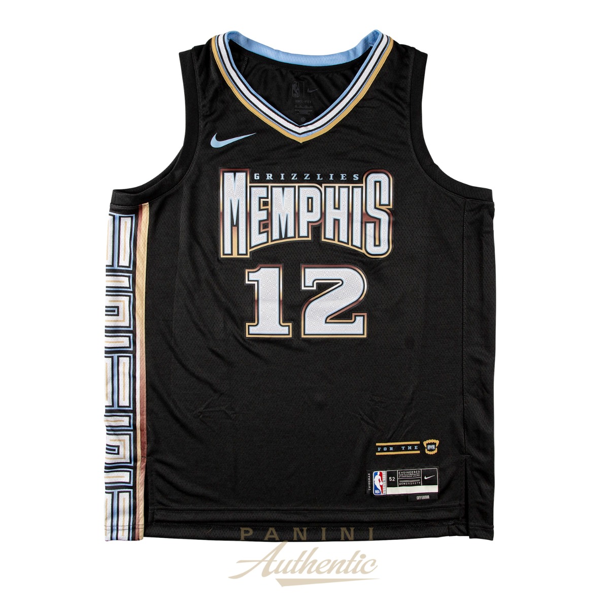 Ja Morant Autographed 2022-23 Memphis Grizzlies City Edition Swingman Jersey ~Open Edition Item~ - Image 3