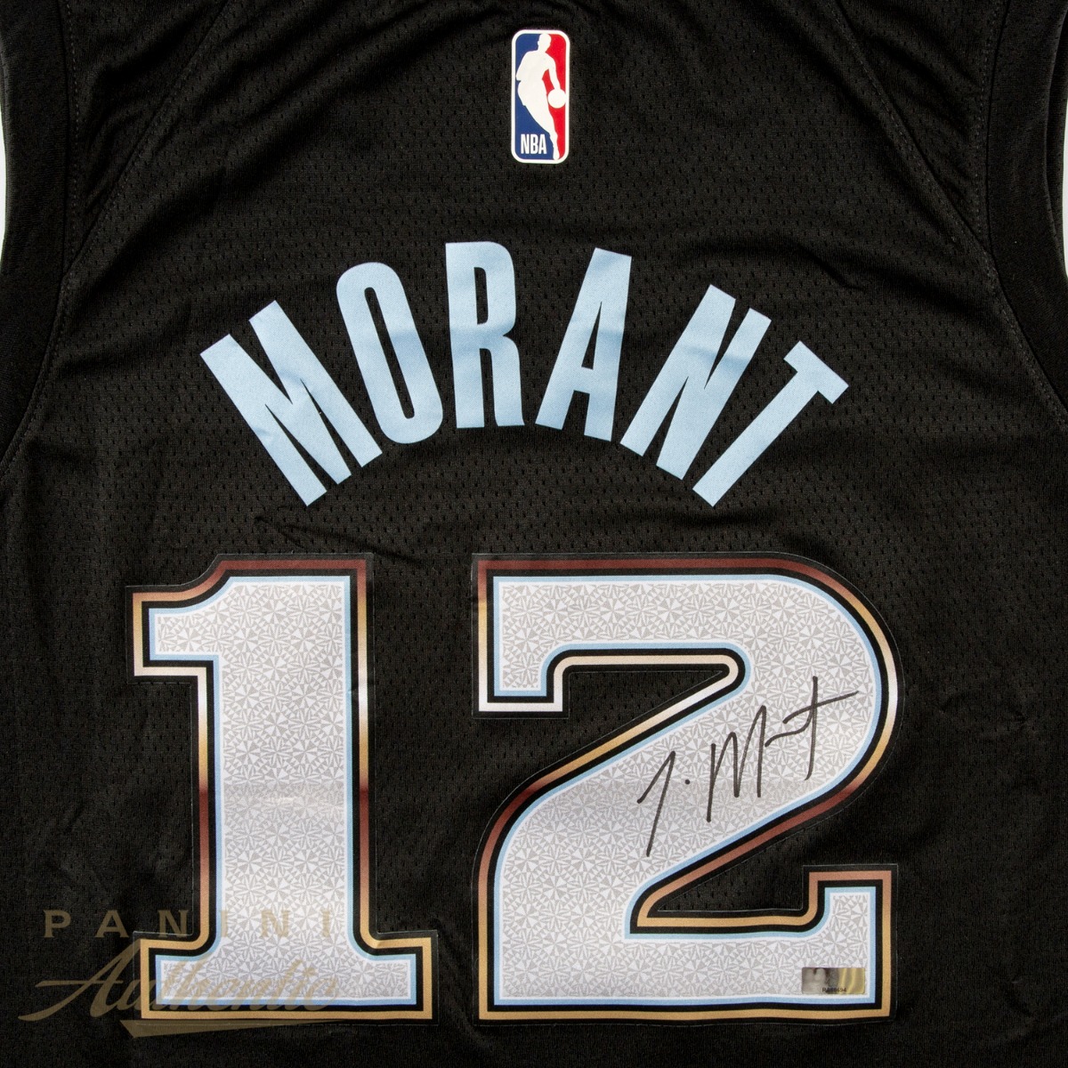 Ja Morant Autographed 2022-23 Memphis Grizzlies City Edition Swingman Jersey ~Open Edition Item~ - Image 2