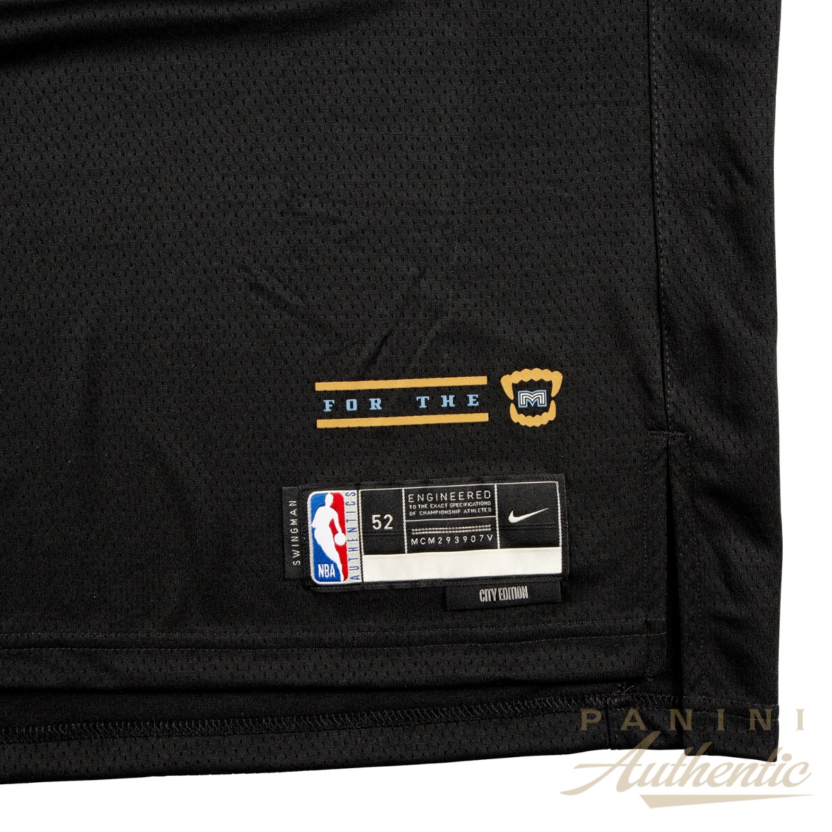 Ja Morant Autographed 2022-23 Memphis Grizzlies City Edition Swingman Jersey ~Open Edition Item~ - Image 4