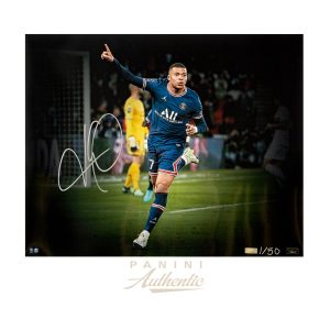 Kylian Mbappe Autographed 16x20 "Striker" Photograph ~Limited Edition to 50~
