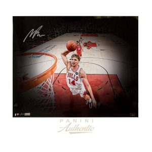Matas Buzelis Autographed 16x20 "Flight Photo" ~Limited Edition to 114~