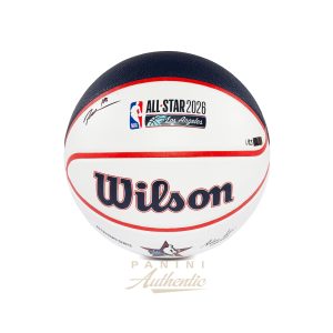 Jeremiah Fears Autographed Wilson All Star 2026 Replica White Panel Basketball ~Limited Edition to 25~