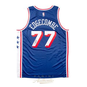 VJ Edgecombe Autographed Philadelphia 76ers Royal Blue Nike Swingman Jersey ~Open Edition Item~