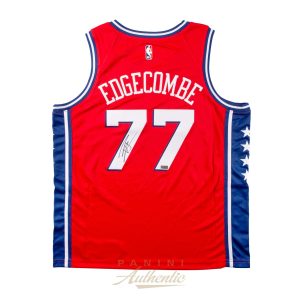 VJ Edgecombe Autographed Philadelphia 76ers Red Nike Swingman Jersey ~Open Edition Item~