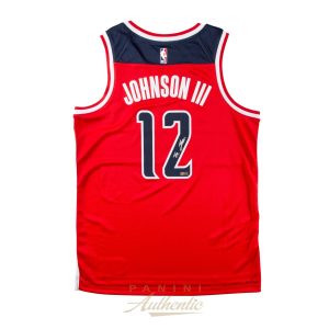 Tre Johnson III Autographed Washington Wizards Red Nike Swingman Jersey ~Open Edition Item~