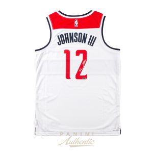 Tre Johnson III Autographed Washington Wizards White Nike Swingman Jersey ~Open Edition Item~