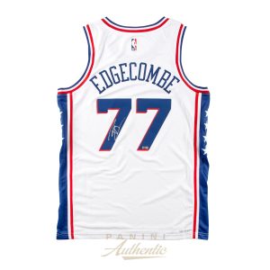 VJ Edgecombe Autographed Philadelphia 76ers White Nike Swingman Jersey ~Open Edition Item~