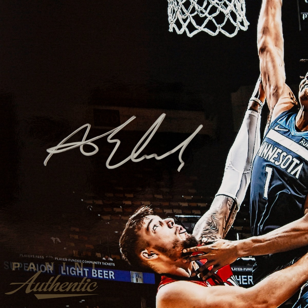 Anthony Edwards Autographed 16x20 "Rise Up" Photograph ~Limited Edition to 100~ - Image 4