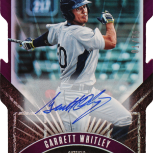 Garrett Whitley-Elite Extra Edition-Purple Status-Die Cut Autographed Prospects