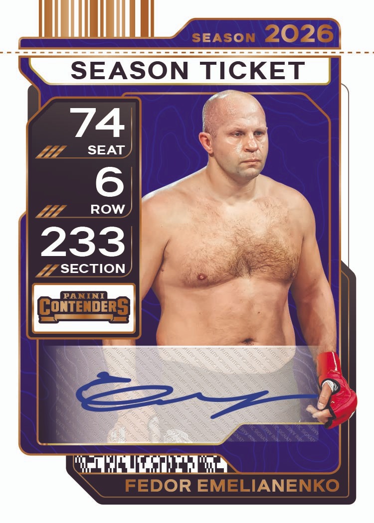 2026 Panini Contenders PFL Trading Card Box (Hobby) - Image 3
