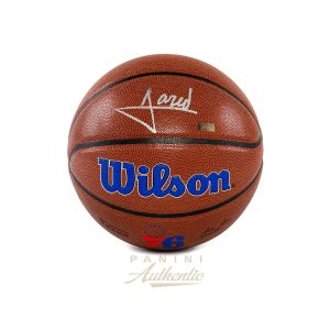 Jared McCain Autographed Wilson Philadelphia 76ers Team Alliance Replica Basketball ~Open Edition Item~