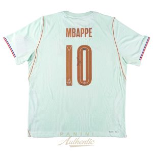 Kylian Mbappe Autographed 2026 France National Team Mint Green Authentic Away Jersey ~Open Edition Item~