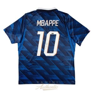 Kylian Mbappe Autographed 2026 France National Team Blue Replica Home Jersey ~Open Edition Item~