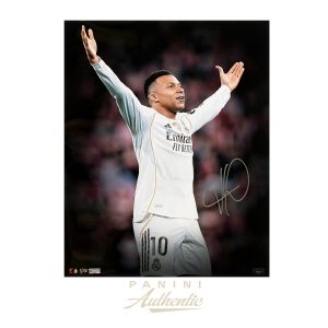 Kylian Mbappe Autographed 16x20 "Madridista" Photograph ~Limited Edition to 100~