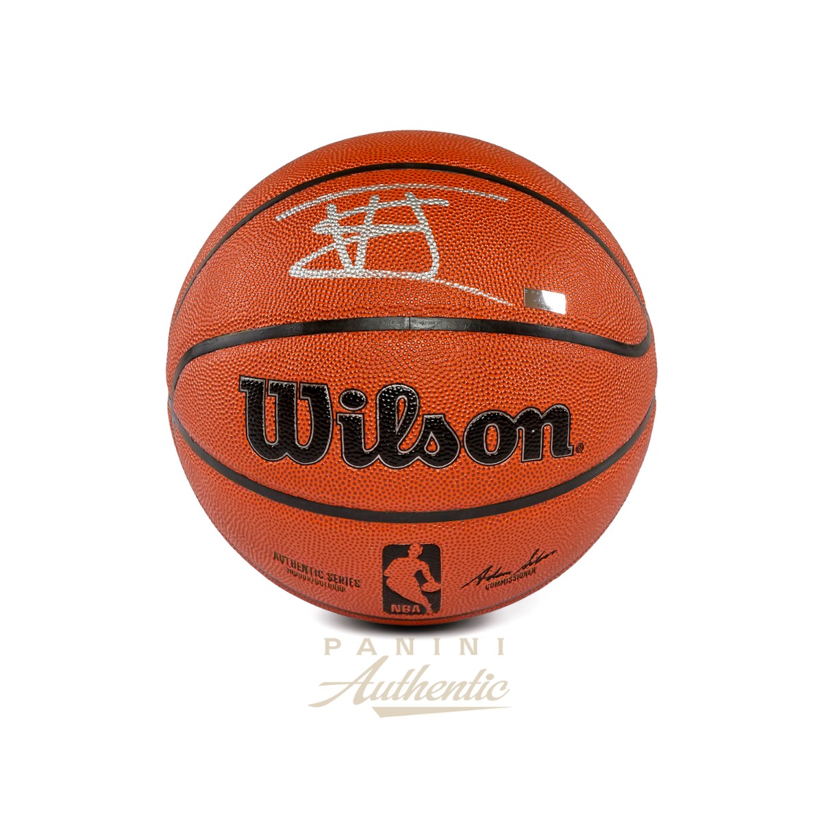 VJ Edgecombe Autographed Wilson Replica Basketball ~Open Edition Item~