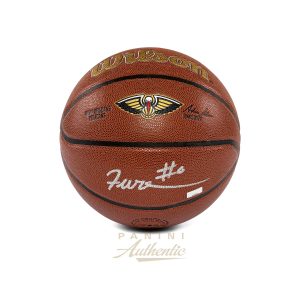 Jeremiah Fears Autographed Wilson New Orleans Pelicans Team Alliance Replica Basketball ~Open Edition Item~