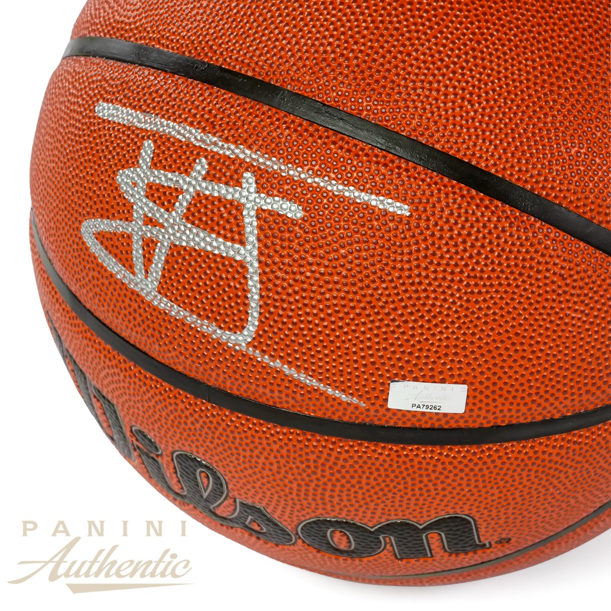 VJ Edgecombe Autographed Wilson Replica Basketball ~Open Edition Item~ - Image 2