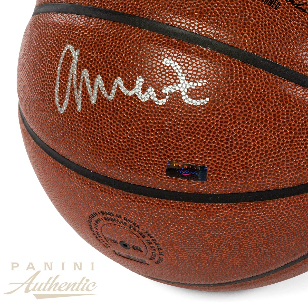 Amen Thompson Autographed Wilson Houston Rockets Team Alliance Replica Basketball ~Open Edition Item~ - Image 2