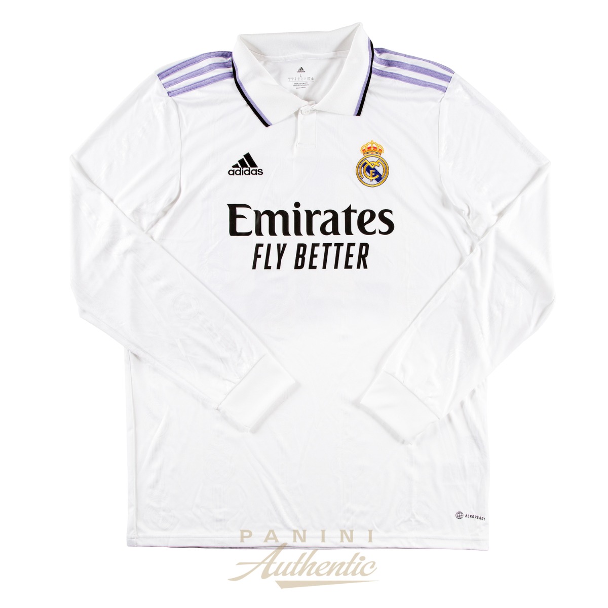 David Beckham Autographed #23 Real Madrid 2022-23 Replica Long-Sleeve Home Jersey ~Open Edition Item~ - Image 3