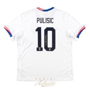 Christian Pulisic Autographed 2024 White United States Home Replica Jersey ~Open Edition Item~