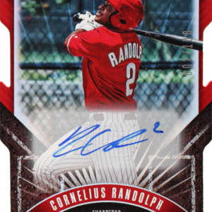 Cornelius Randolph-Elite Extra Edition-Aspirations Die-Cut Autographed Prospects