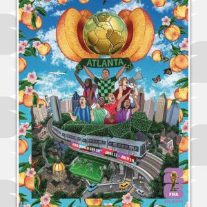 Atlanta - Panini Instant FIFA World Cup 2026™ Host City Poster Card - Base