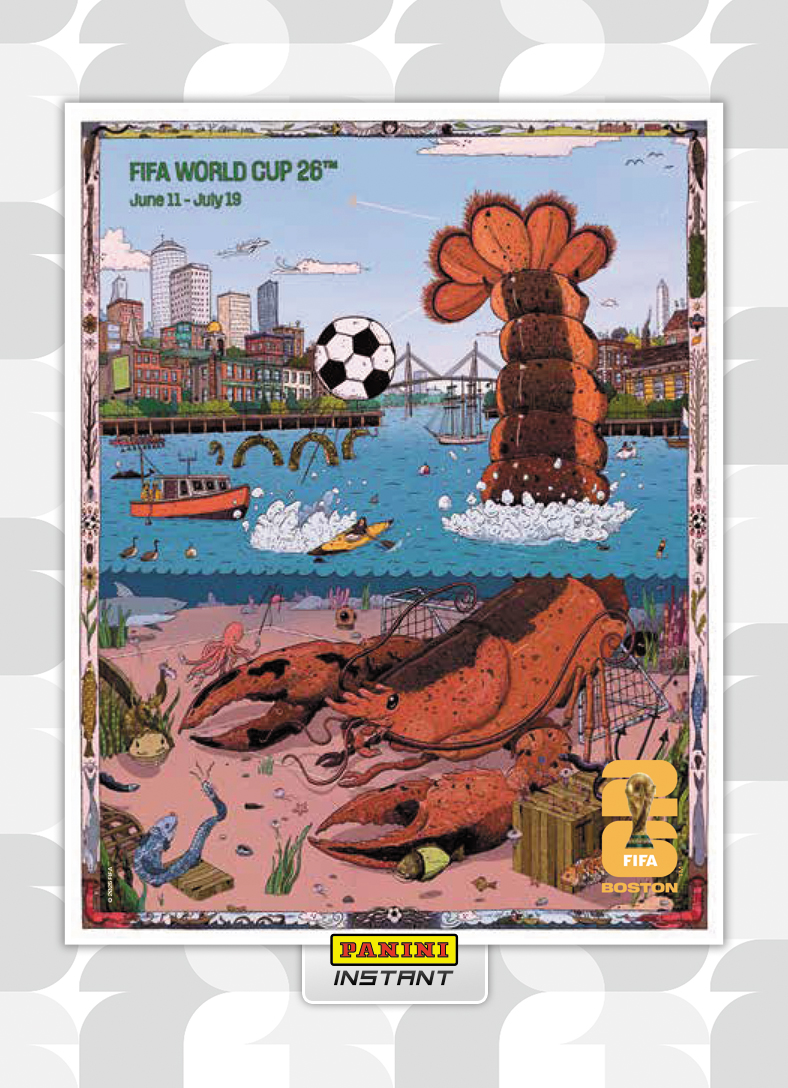Boston - Panini Instant FIFA World Cup 2026™ Host City Poster Card - Base