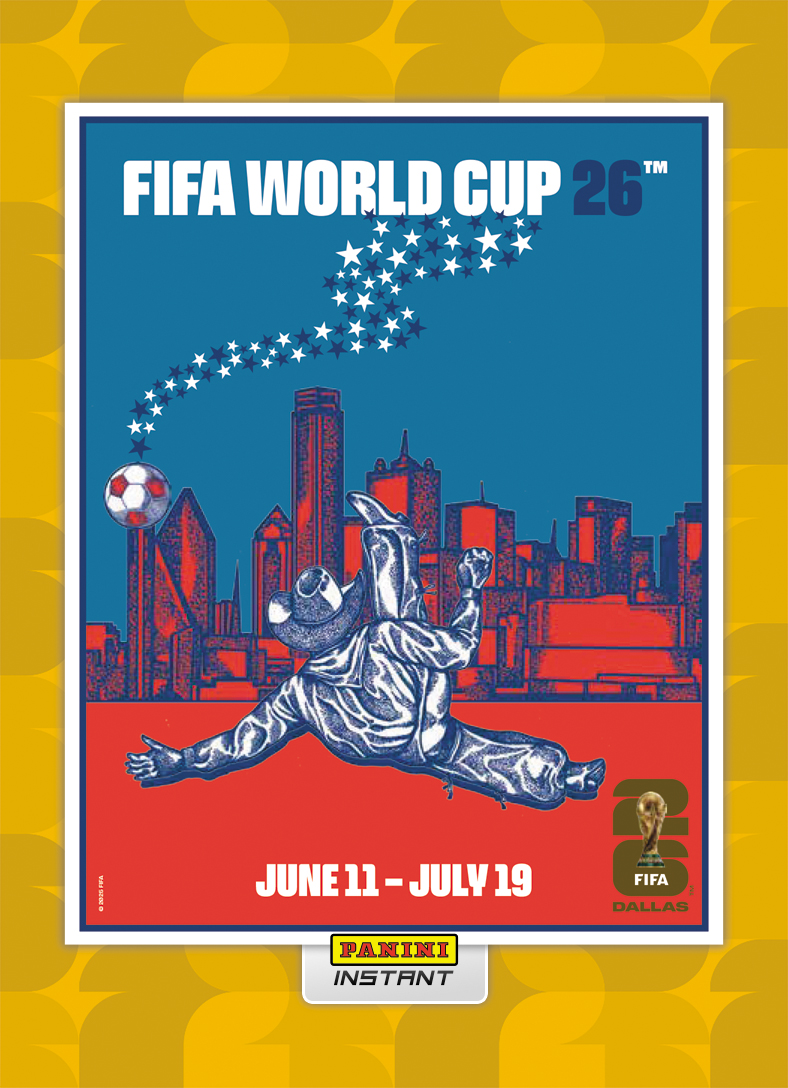 Dallas - Panini Instant FIFA World Cup 2026™ Host City Poster Card - Gold /10