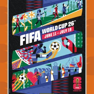 Kansas City - Panini Instant FIFA World Cup 2026™ Host City Poster Card - Orange /99