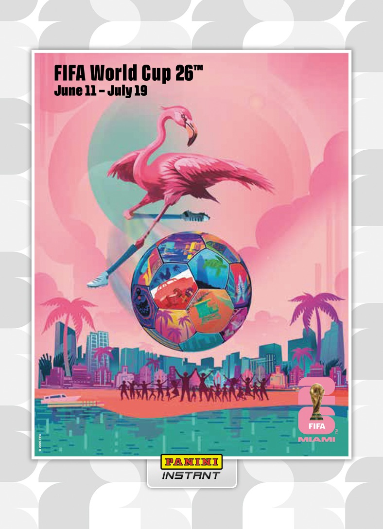 16-Card 2026 Panini Instant FIFA World Cup 2026™ Host City Poster Card - Base Set - Image 3