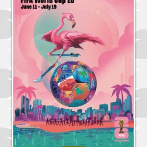 Miami - Panini Instant FIFA World Cup 2026™ Host City Poster Card - Base