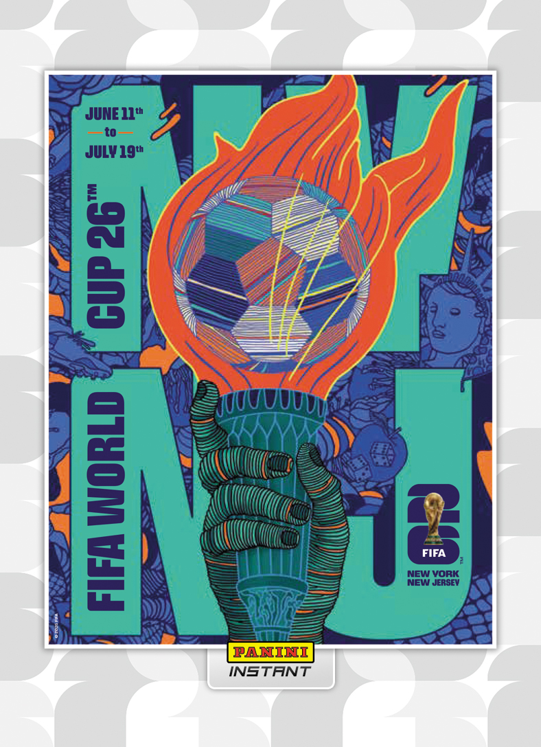 New York/New Jersey - Panini Instant FIFA World Cup 2026™ Host City Poster Card - Base