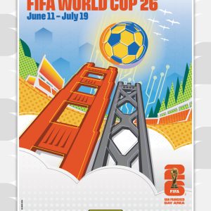 San Francisco/Bay Area - Panini Instant FIFA World Cup 2026™ Host City Poster Card - Base
