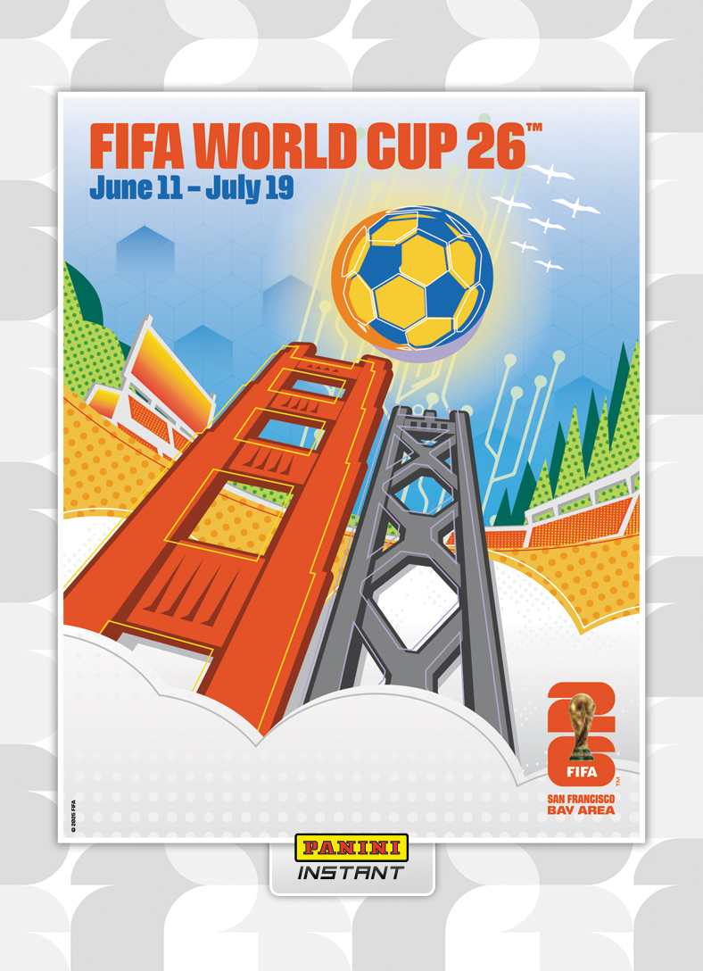 San Francisco/Bay Area - Panini Instant FIFA World Cup 2026™ Host City Poster Card - Base