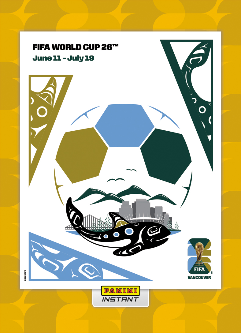 Vancouver - Panini Instant FIFA World Cup 2026™ Host City Poster Card - Gold /10