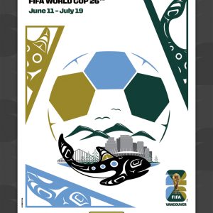 Vancouver - Panini Instant FIFA World Cup 2026™ Host City Poster Card - Black 1/1