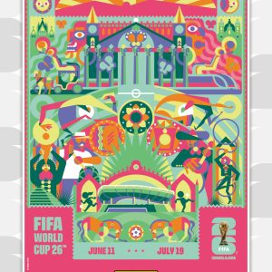 Guadalajara - Panini Instant FIFA World Cup 2026™ Host City Poster Card - Base