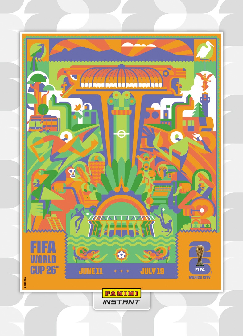 16-Card 2026 Panini Instant FIFA World Cup 2026™ Host City Poster Card - Base Set - Image 11