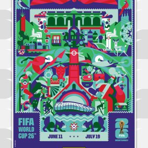 Monterrey - Panini Instant FIFA World Cup 2026™ Host City Poster Card - Base