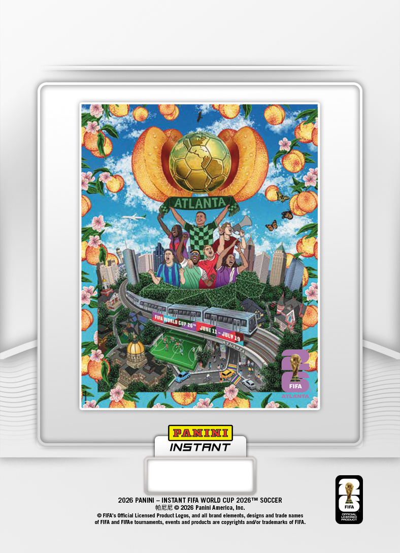 Atlanta - Panini Instant FIFA World Cup 2026™ Host City Poster Card - Gold /10 - Image 2