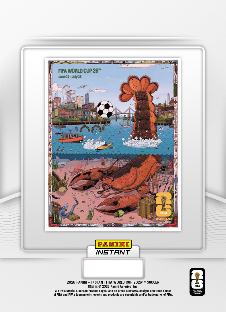 Boston - Panini Instant FIFA World Cup 2026™ Host City Poster Card - Orange /99 - Image 2