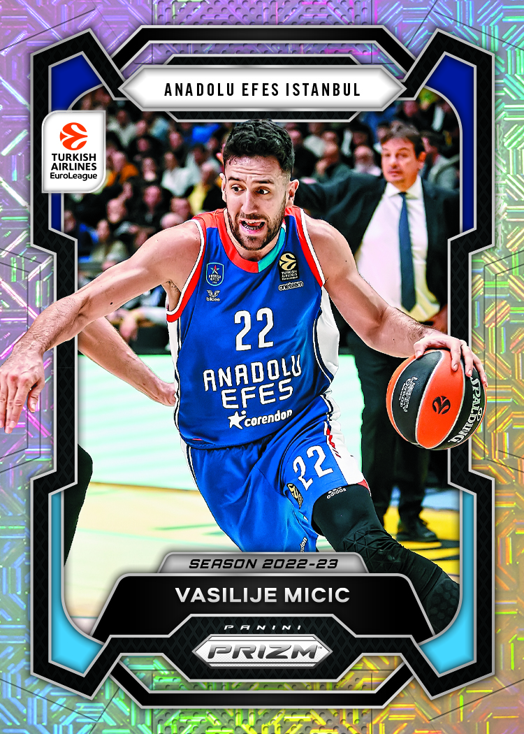 2023-24 Panini Prizm Turkish Airlines EuroLeague Trading Card Box (Hobby) - Image 9