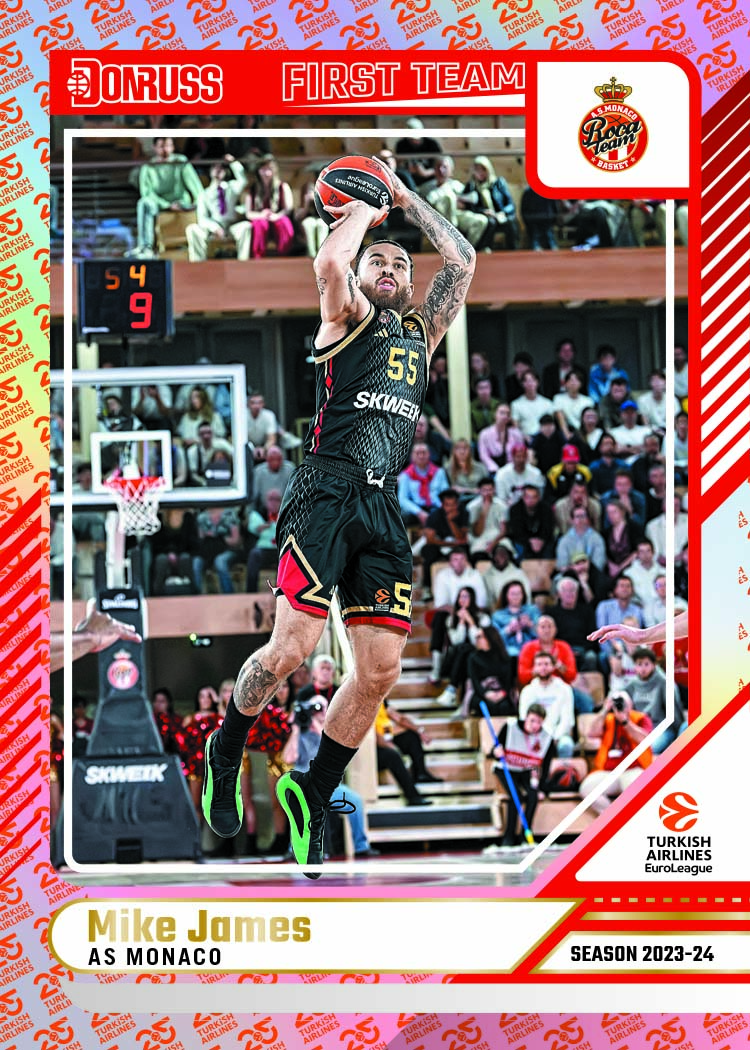 2024-25 Panini Donruss Turkish Airlines EuroLeague Trading Card Box (Hobby) - Image 3
