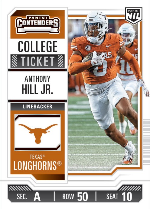 2025 Panini University of Texas NIL Trading Card Box (Hobby) - Image 5