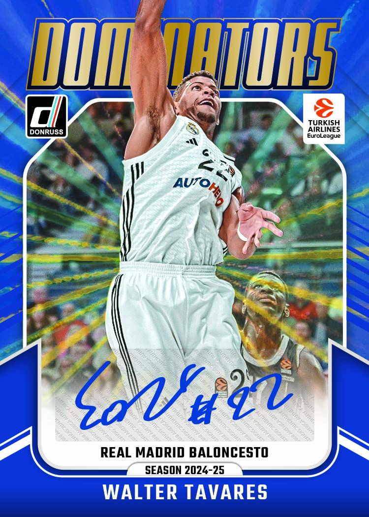2024-25 Panini Donruss Turkish Airlines EuroLeague Trading Card Box (Hobby) - Image 4