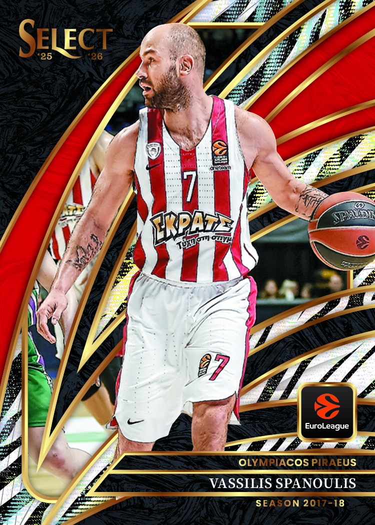 2025-26 Panini Select Euroleague Trading Card Box (Hobby) - Image 5