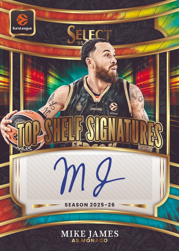 2025-26 Panini Select Euroleague Trading Card Box (Hobby) - Image 4
